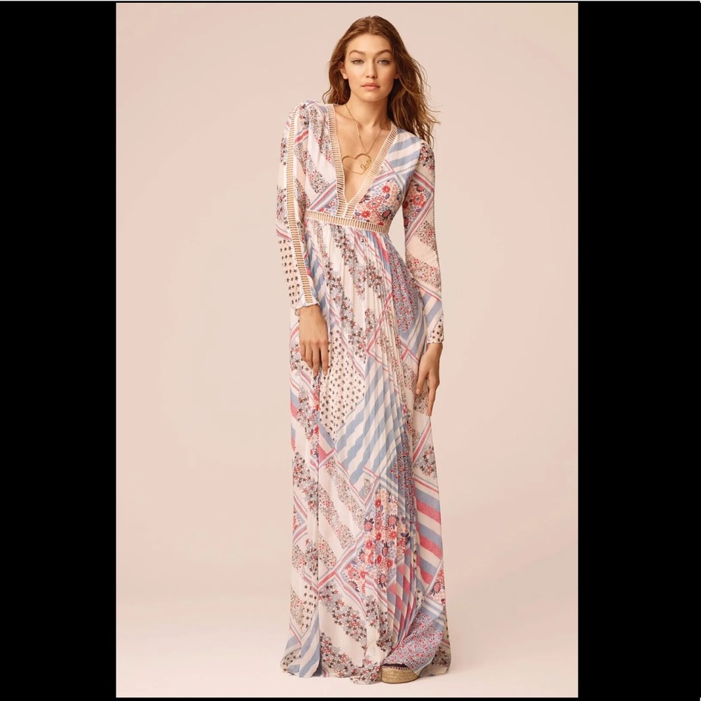 Tommy Hilfiger x Gigi Hadid Stars and Stripes Maxi Dress